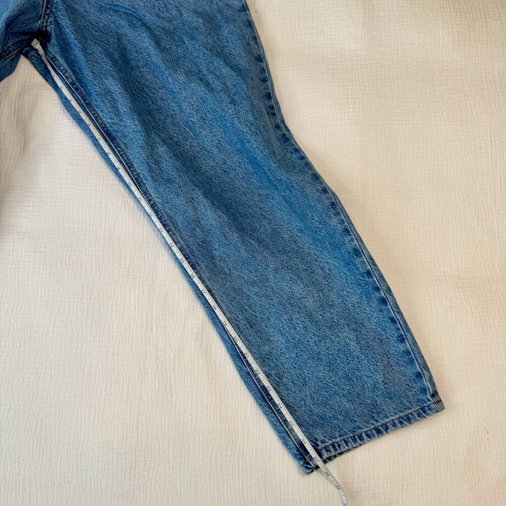 Empyre Easy Now Jeans Y2K Blue Denim Straight Leg Men's 32 Relaxed Fit Skate - Picture 6 of 16